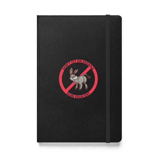 Hardcover bound notebook